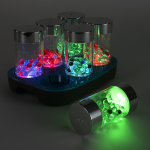 Zabawka sensoryczna świecące rollery shakery