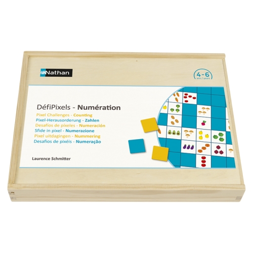 DefiPixels Zagadki logiczne – Liczby – układanka magnetyczna