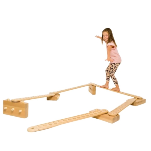 Kładka sensoryczna drewniana