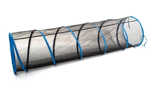 Tunel do czołgania z siatką