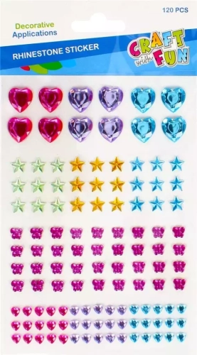 Naklejki kryształki