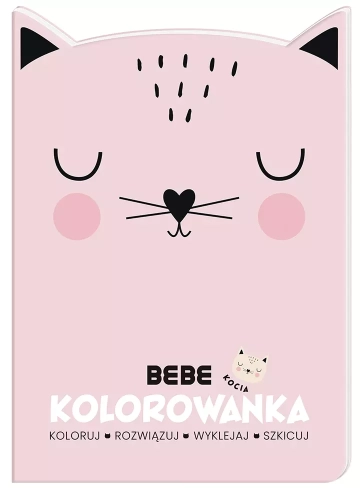 Kolorowanka kreat A4 16 90g BB Frien KOT 10x30