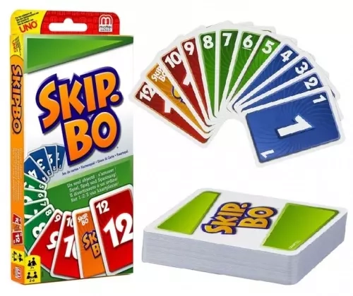 Mattel. 52370 Skip-Bo