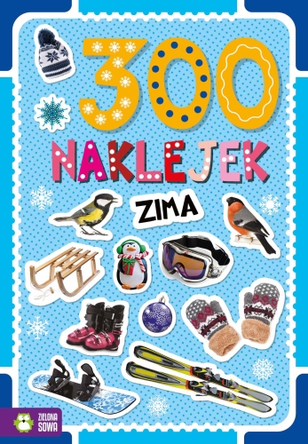 Zima. 300 naklejek