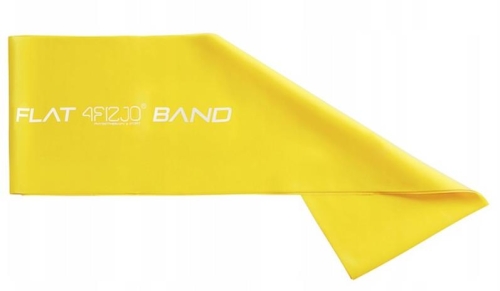 Taśma rehabilitacyjna FLAT BAND 2M  żółta - opór mały (1 z 7).jpg
