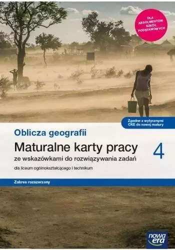 Oblicza geografii 4. Maturalne karty pracy dla liceum ogólnokształcącego i technikum. Zakres rozszerzony