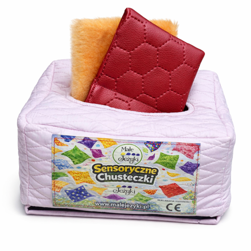 Pudełko sensorycznych chusteczek fakturowych.png