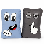 Poduszka do nauki ciszy + poduszka do ćwiczenia mowy ZESTAW