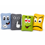 Zestaw poduszek terapeutycznych - Złość Miłość Cisza Mowa