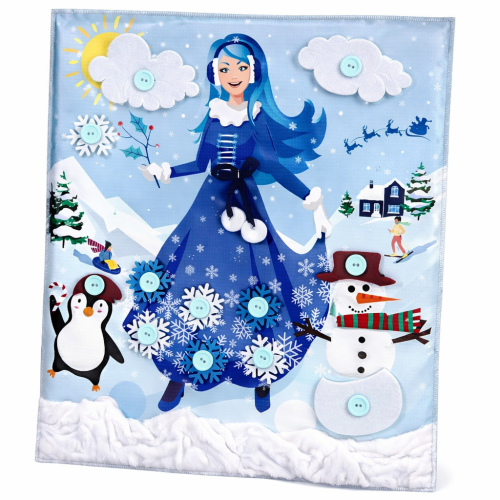 Sensoryczne guzikowe pory roku - Zima