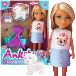 WOOPIE Laleczka z Wózkiem i Pieskiem