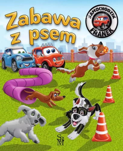 Samochodzik Franek. Zabawa z psem