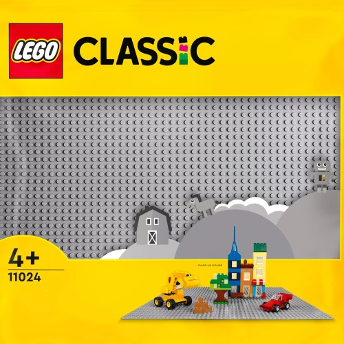 LEGO Classic Szara płytka konstrukcyjna 11024