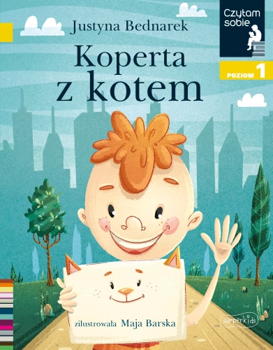 Czytam sobie. Poziom 1. Koperta z kotem