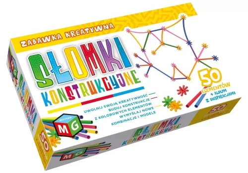 Słomki konstrukcyjne 50 elementów