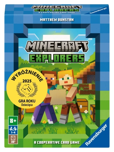 Minecraft. Explorers. Gra karciana