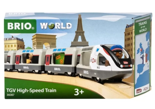 BRIO. Pociągi świata. Super szybki pociąg TGV