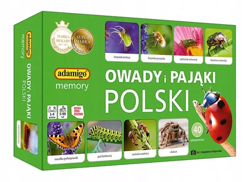 Memory - Owady i pająki Polski