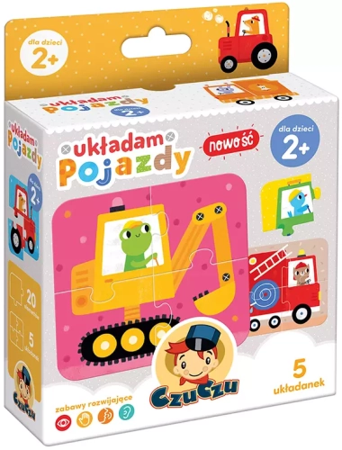 CzuCzu. Układam pojazdy