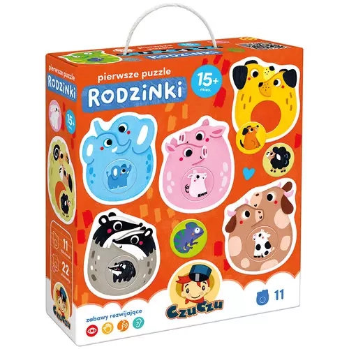Czuczu. Pierwsze puzzle. Rodzinki