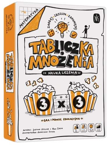 Tabliczka mnożenia. Nauka liczenia