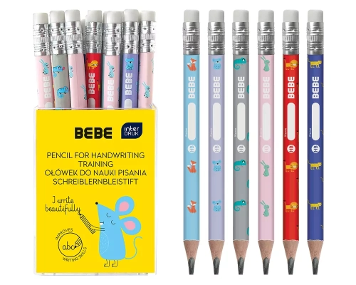 Ołówek Do Nauki Pis Hb z Gum Jumbo Bb Int Wb