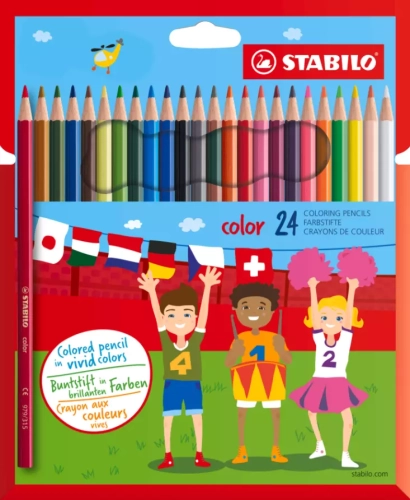 Kredki Color (24 sztuki)