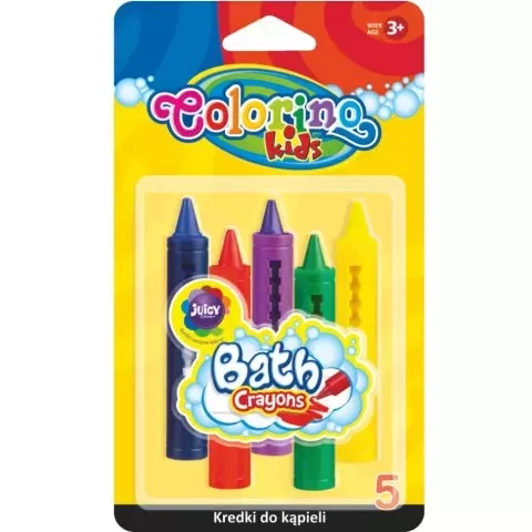 Kredki Colorino do kąpieli (5 sztuk)