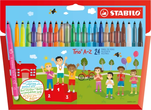 Flamastry Trio A-Z (24 kolory)