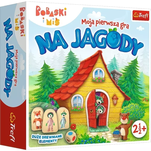 Bobaski i Miś. Moja pierwsza gra. Na jagody