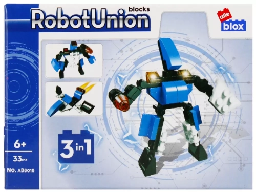 Klocki Konstrukcyjne 33 Elementy Robot Alleblox 492889