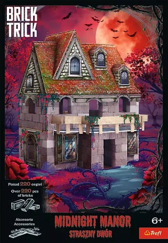 Brick Trick Halloween. Dwór o północy. Klocki ceramiczne