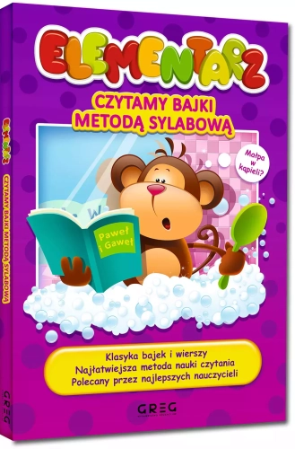Elementarz. Czytamy bajki metodą sylabową