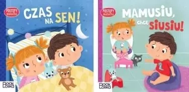 Pakiet Postępy malucha: Mamusiu chcę siusiu / Czas na sen