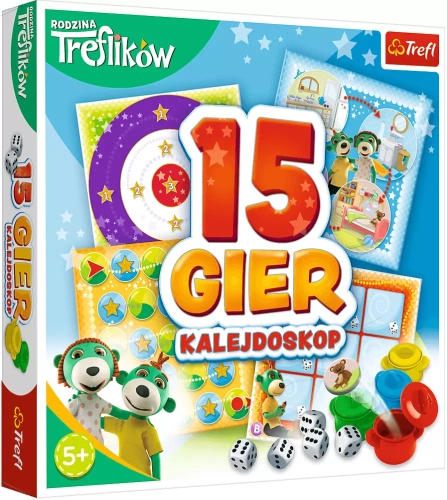 Rodzina Treflików. 15 gier. Kalejdoskop