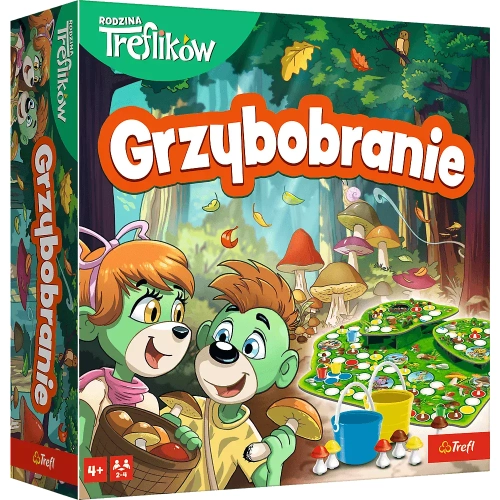 Rodzina Treflików. Grzybobranie