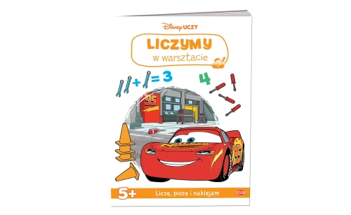 Disney Uczy. Auta. Liczymy w warsztacie