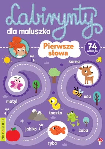 Pierwsze słowa. Labirynty dla maluszka