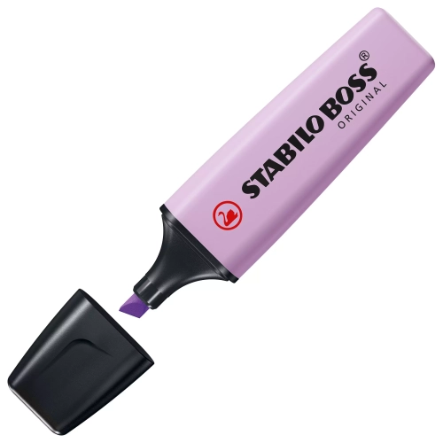 Zakreślacz Boss Original, pastelowy liliowy