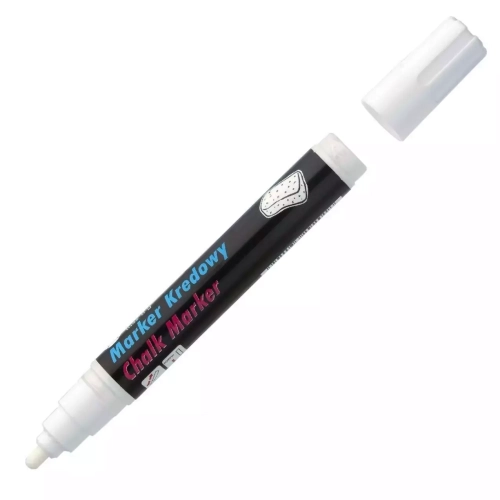 Marker kredowy 4.5 mm, biały