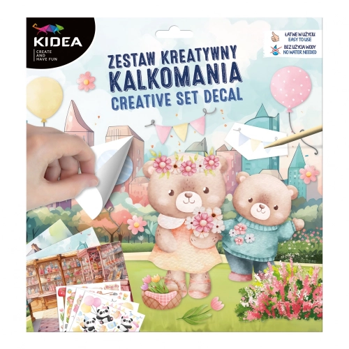 Zest Kreat Kalkomania E Kidea pudełko