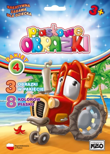 Piaskowe obrazki. Pakiet 4