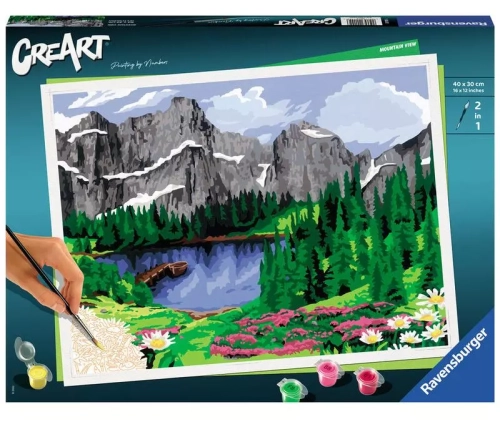 CreArt. Malowanie po numerach. Seria premium B. Dolomity Ravensburger