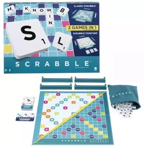 Scrabble 2w1 (węgierska wersja językowa)