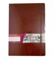 Notes A4, kratka. Formalizm Brąz