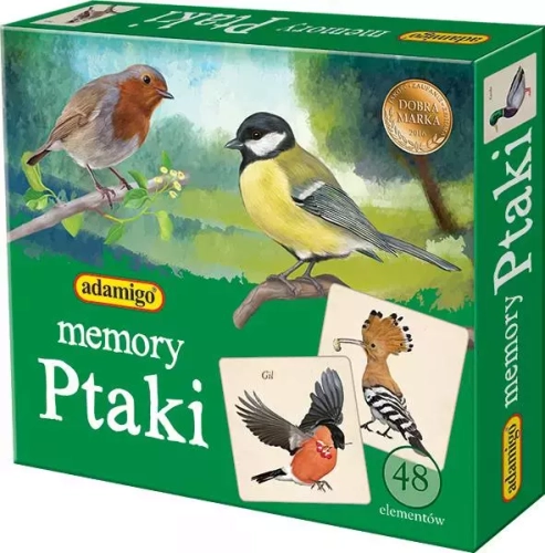 Gra memory. Ptaki