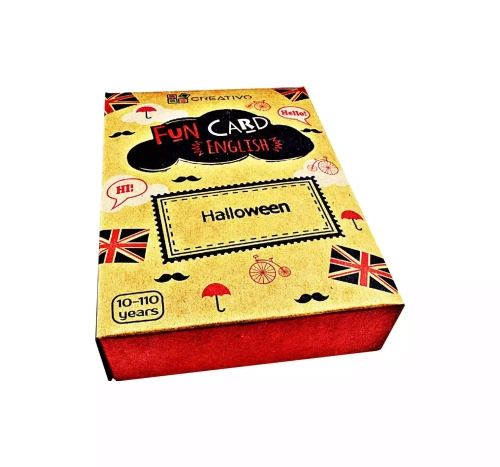 Fun Card English. Halloween