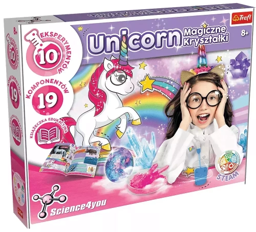 Magiczne kryształy. Jednorożce (19 komponentów)