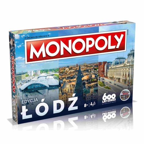 Monopoly Łódź gra 03305 WINNING MOVES