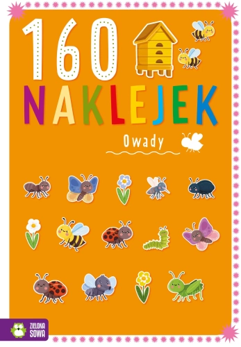 160 naklejek. Owady
